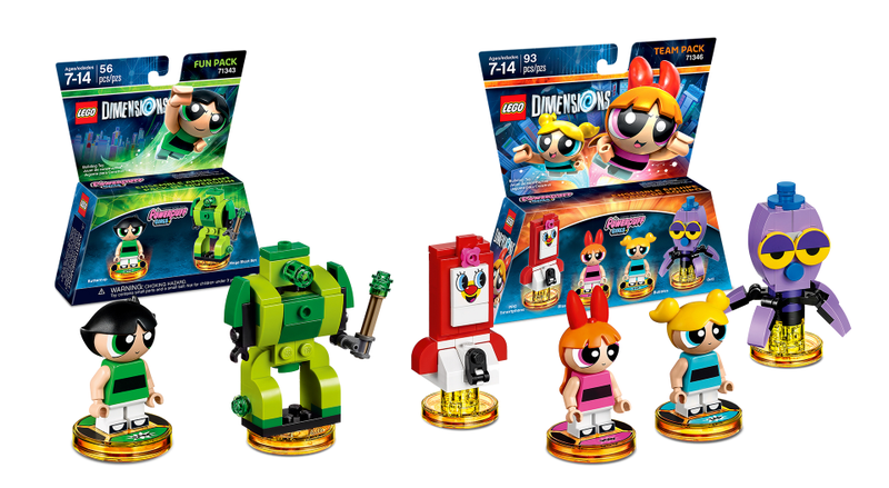 Illustration for article titled The Powerpuff Girls And Teen Titans Go! To Lego Dimensions In September